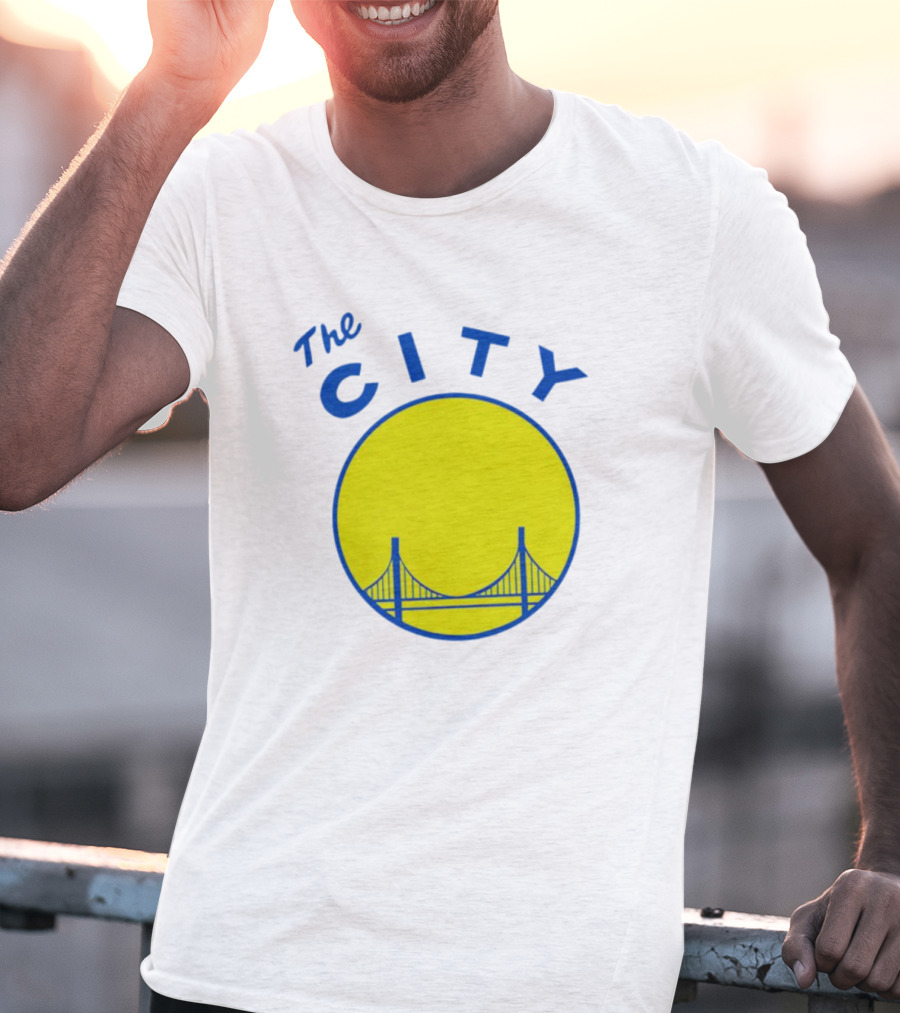 Warriors The City Golden Gate Bridge T-Shirt