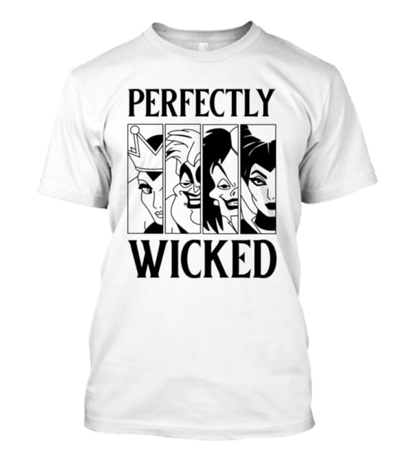 Perfectly Wicked Villains Quartet T-Shirt
