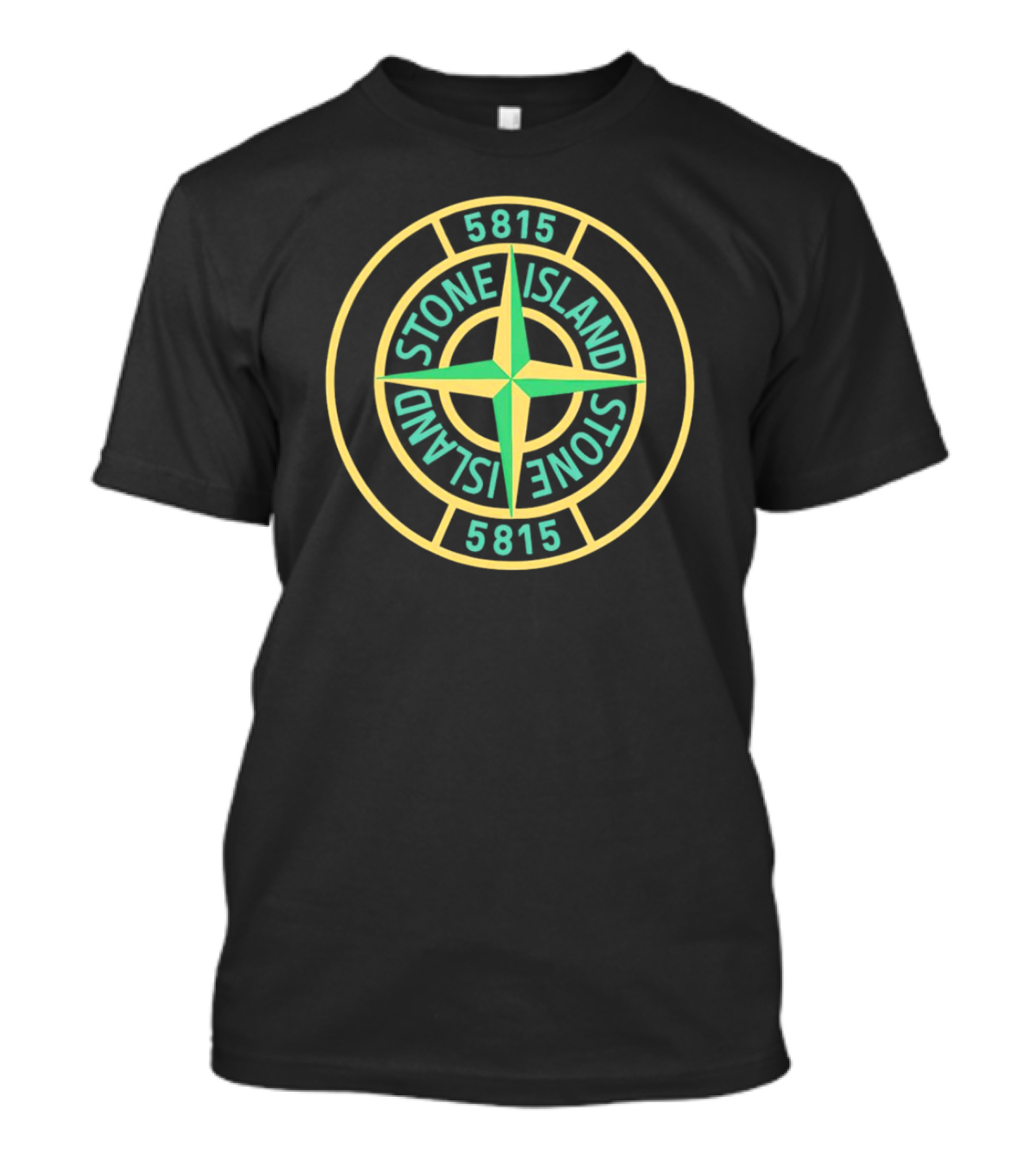 5815 Stone Island Compass Logo Emblem T-Shirt