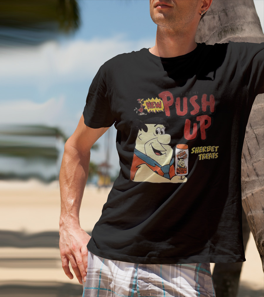 Fred Flintstone New Push Up Sherbet Treats T-Shirt