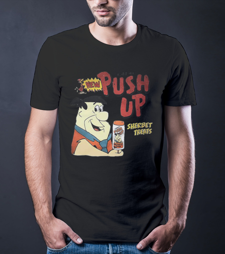 Fred Flintstone New Push Up Sherbet Treats T-Shirt