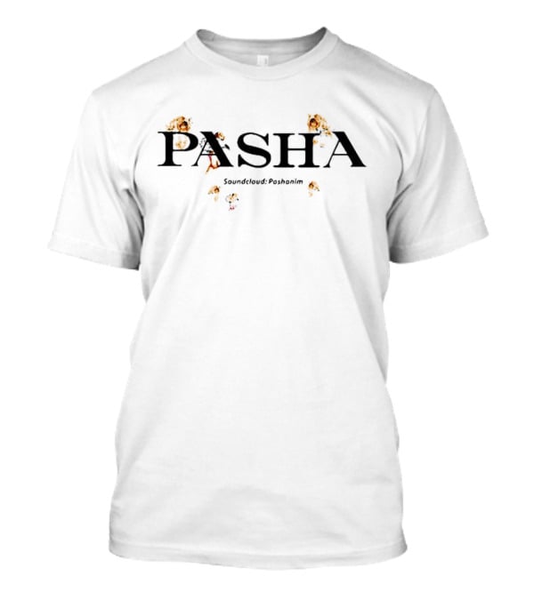 Pasha Soundcloud Pashanim Butterfly Motif T-Shirt