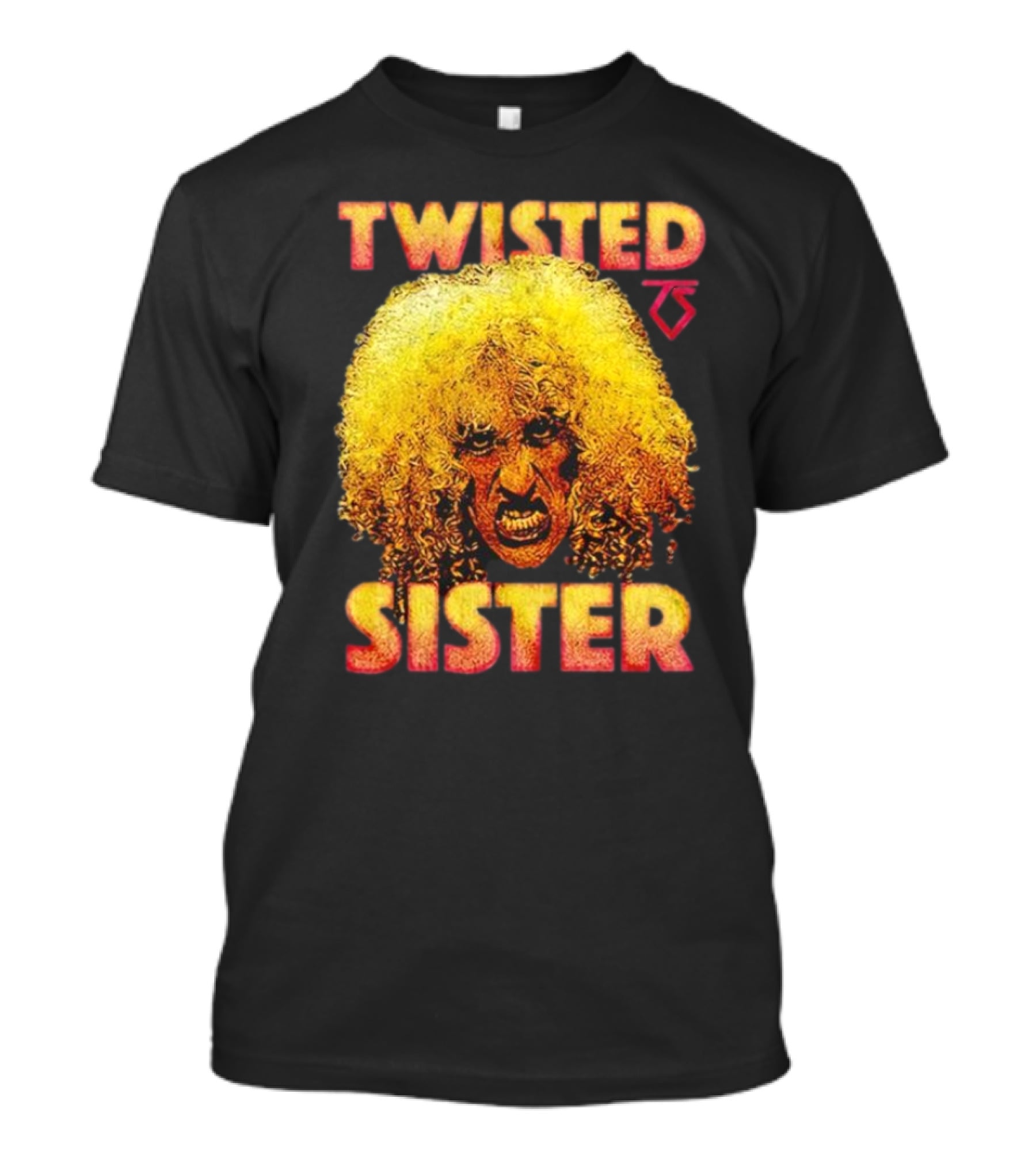 Twisted Sister Dee Snider Iconic Hair T-Shirt