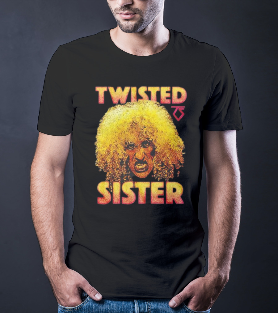 Twisted Sister Dee Snider Iconic Hair T-Shirt