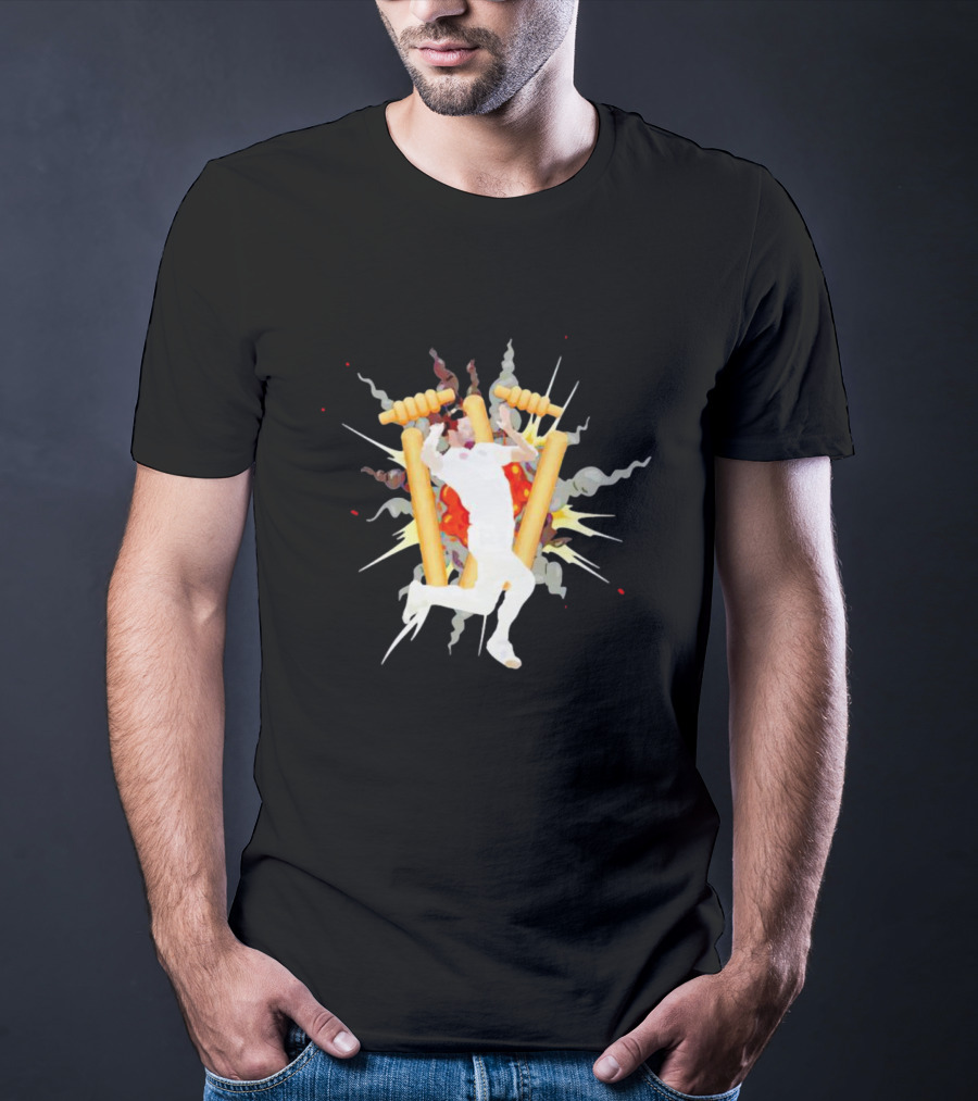 Barmy Army Woody Ladies Cricket Celebration Explosion T-Shirt