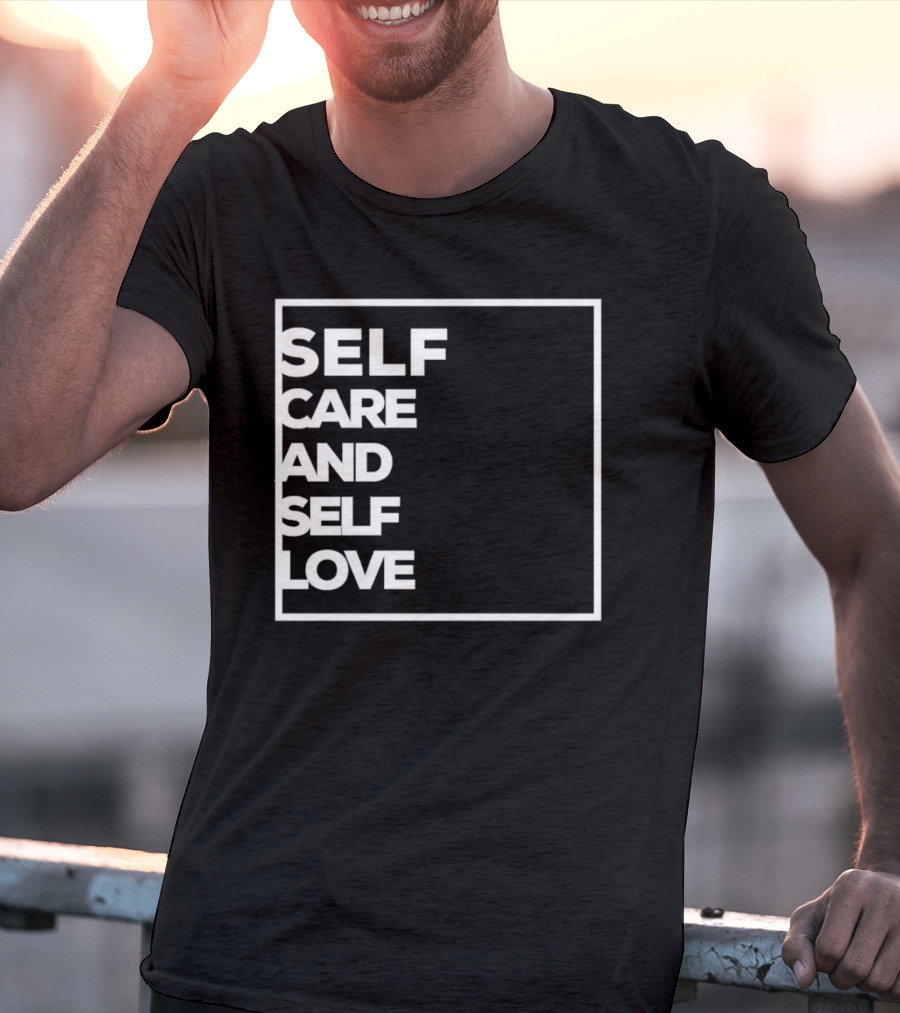 Self Care And Self Love Empowerment Minimalist Typography T-Shirt