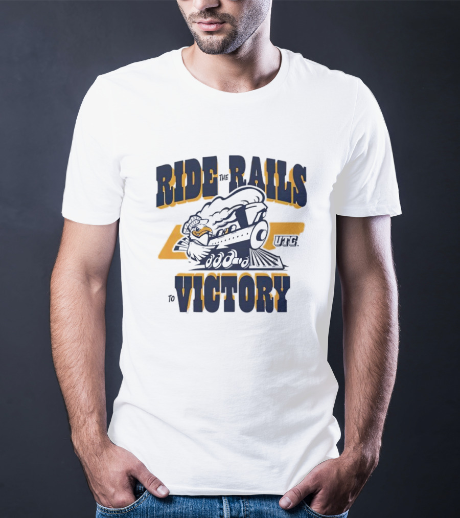 UT-Chattanooga Ride The Rails To Victory With Train And UTC T-Shirt