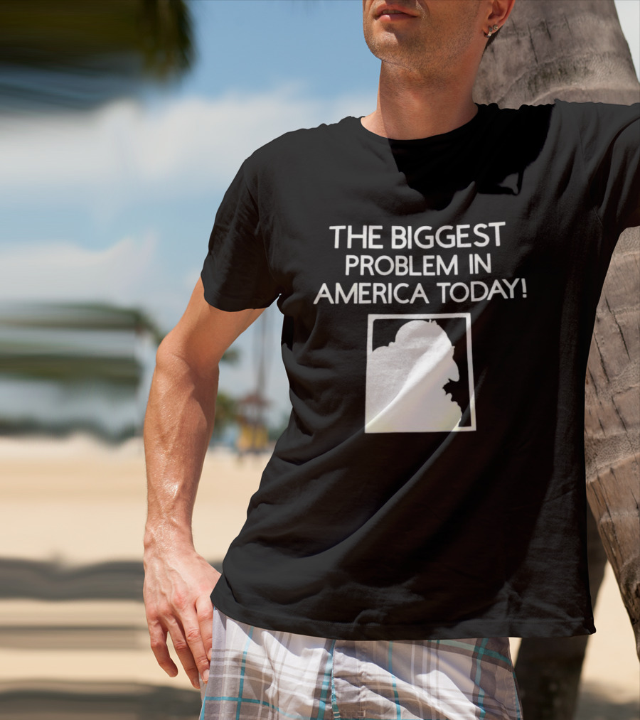 The Biggest Problem IN America Today Count Dracula Hates Repeats T-Shirt