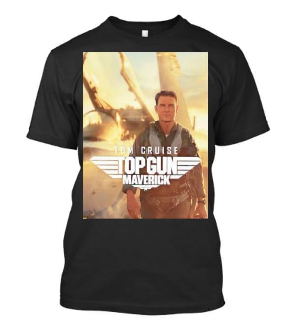 Tom Cruise Top Gun Maverick Pilot Iconic Movie Scene T-Shirt