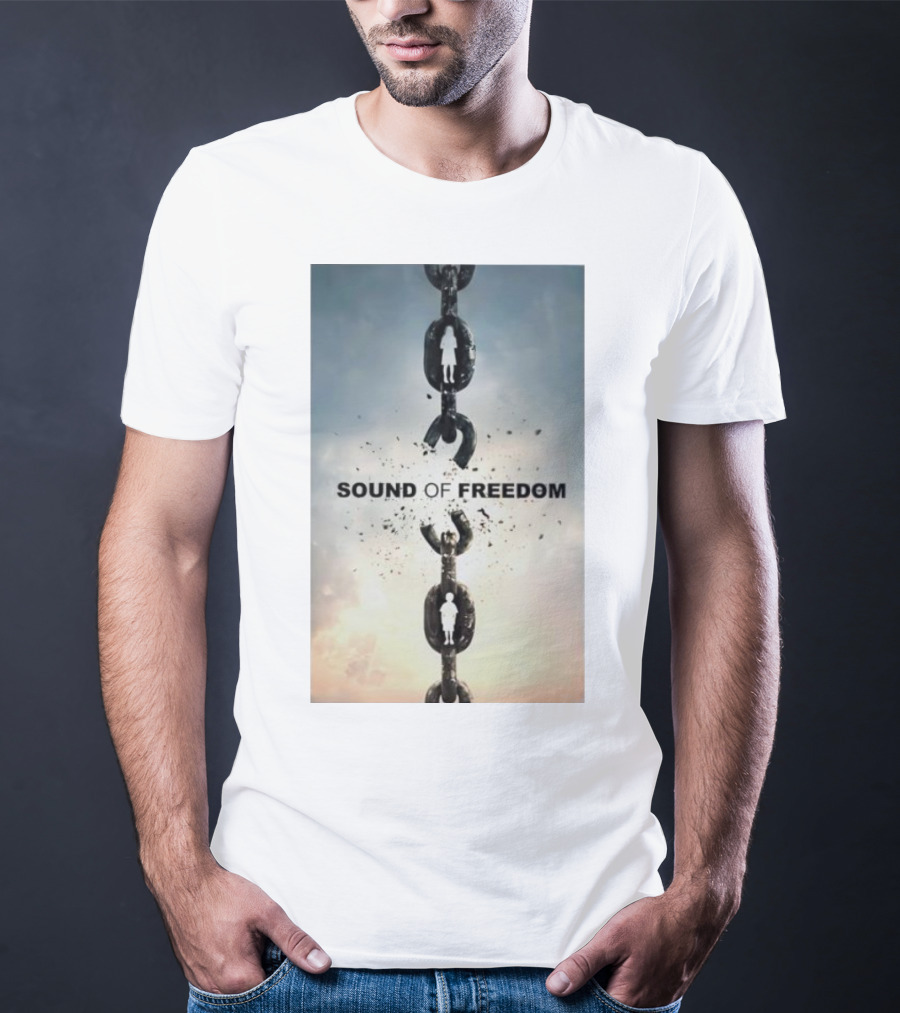 SOUND OF FREEDOM Broken Chains Symbolic T-Shirt