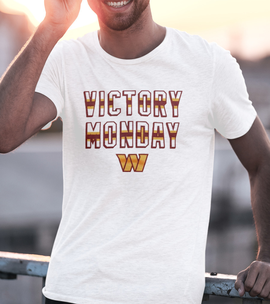Victory Monday Washington Commanders T-Shirt