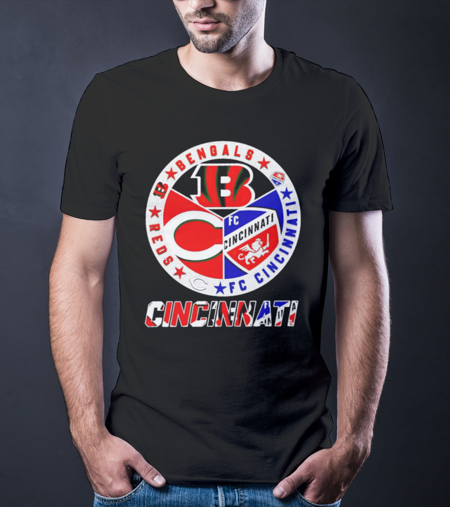 Bengals Reds FC Cincinnati Cincinnati T-Shirt