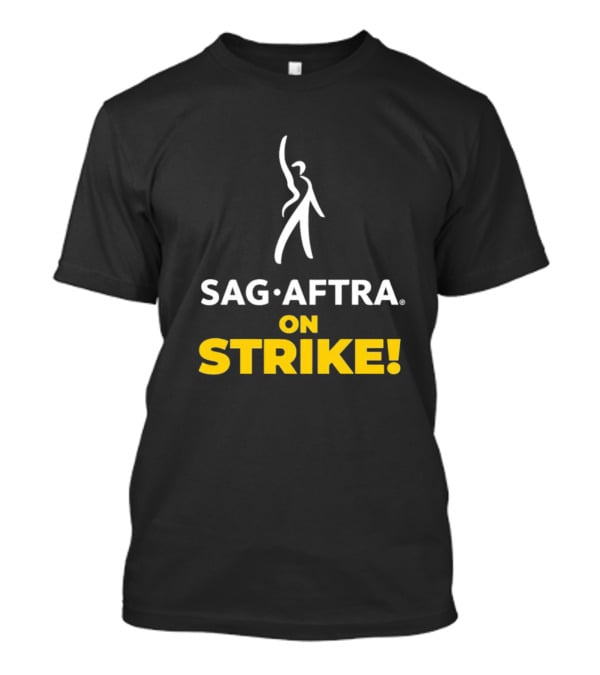 SAG AFTRA On Strike Logo Iconic T-Shirt