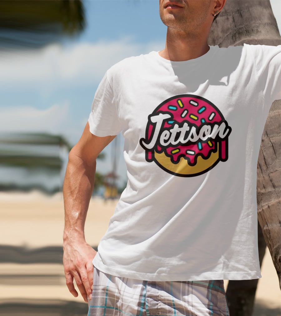 Jettson Colorful Sprinkled Donut T-Shirt