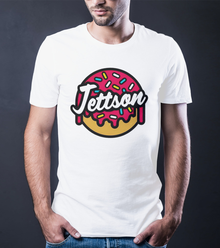 Jettson Colorful Sprinkled Donut T-Shirt