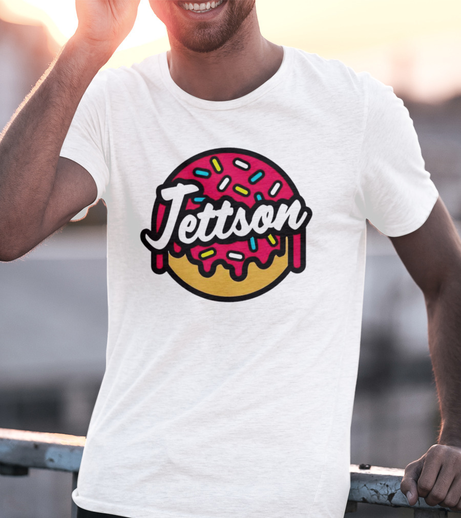 Jettson Colorful Sprinkled Donut T-Shirt