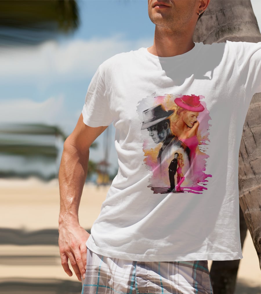 Barbie Oppenheimer Crossover Art Fusion T-Shirt