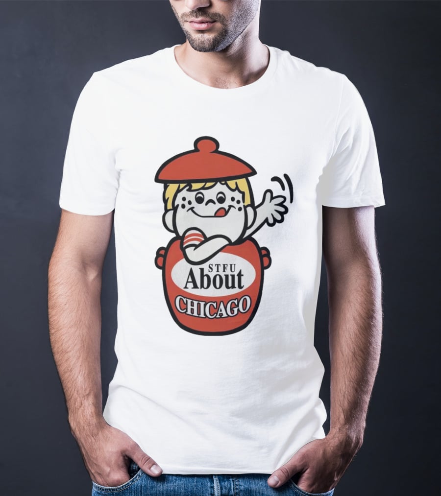 STFU About Chicago Cookies Boy Iconic Jar T-Shirt