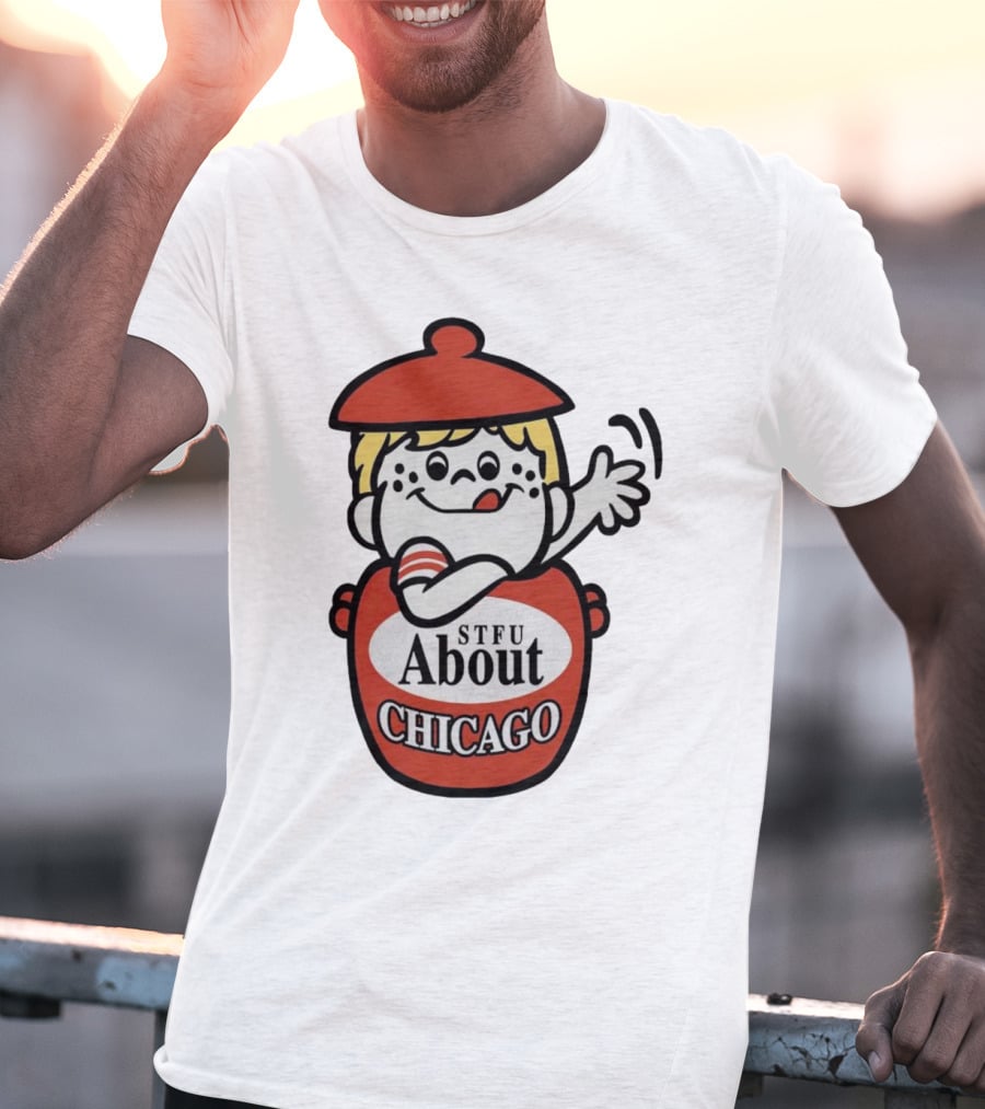 STFU About Chicago Cookies Boy Iconic Jar T-Shirt