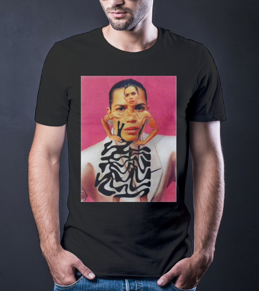 America Ferrera Abstract Portrait New T-Shirt