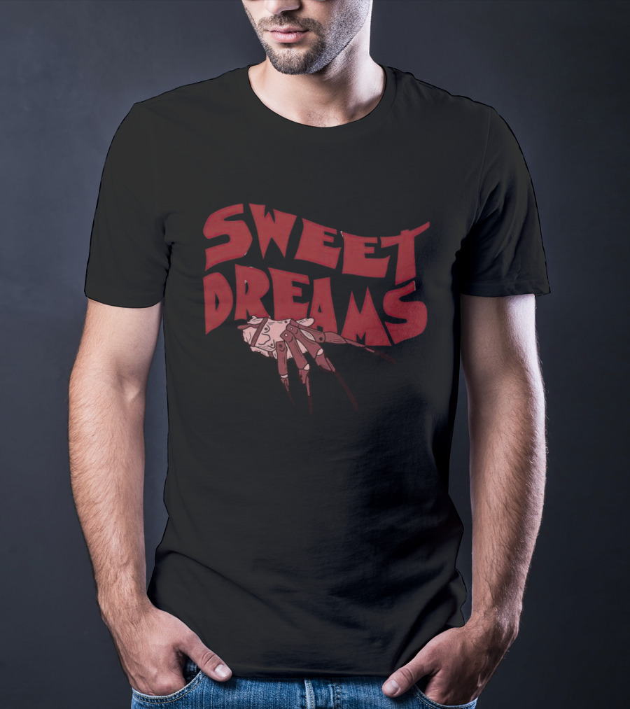 Sweet Dreams Freddy Krueger Glove Horror T-Shirt