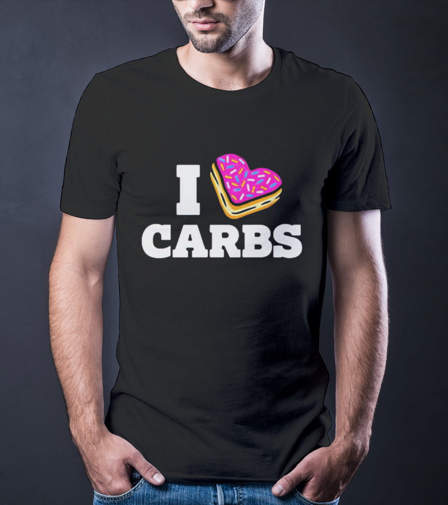 I Heart Carbs With Cake T-Shirt
