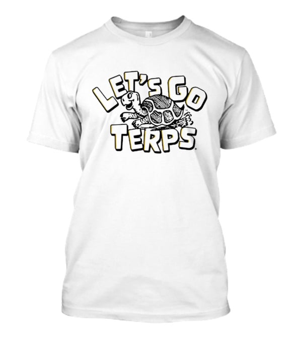 Let’s Go Terps Turtle Maryland T-Shirt