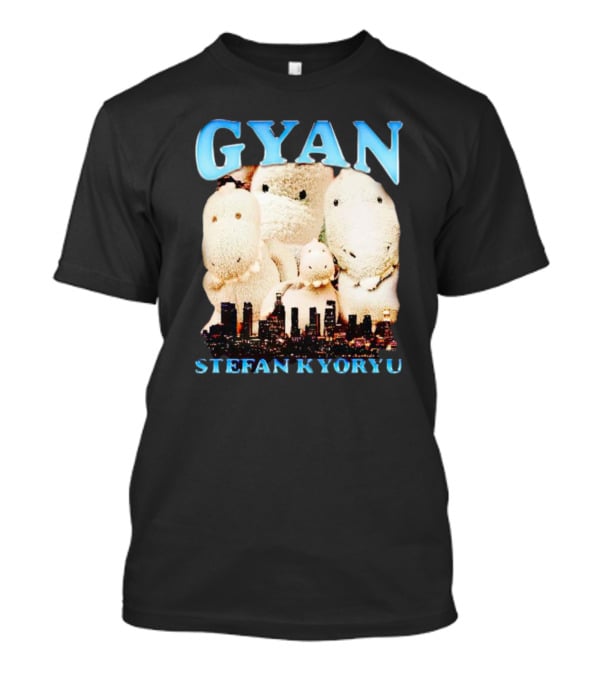 Gyan Stefan Kyoryu Plush Dinos City Skyline T-Shirt