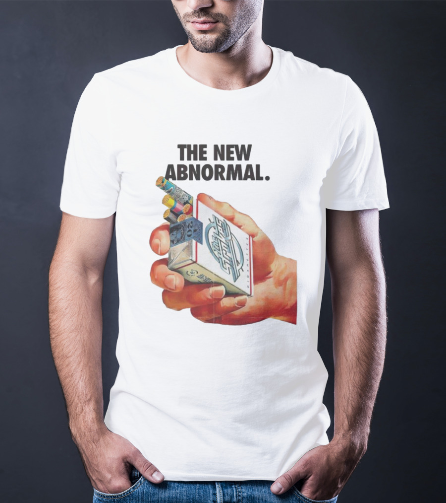 The Strokes The New Abnormal Album Cover Artwork Hand Holding Cigarette Box T-Shirt