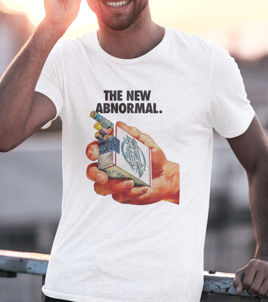 The Strokes The New Abnormal Album Cover Artwork Hand Holding Cigarette Box T-Shirt
