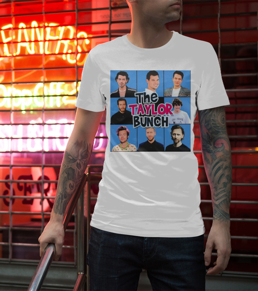 The Taylor Bunch Nine-Person Collage T-Shirt