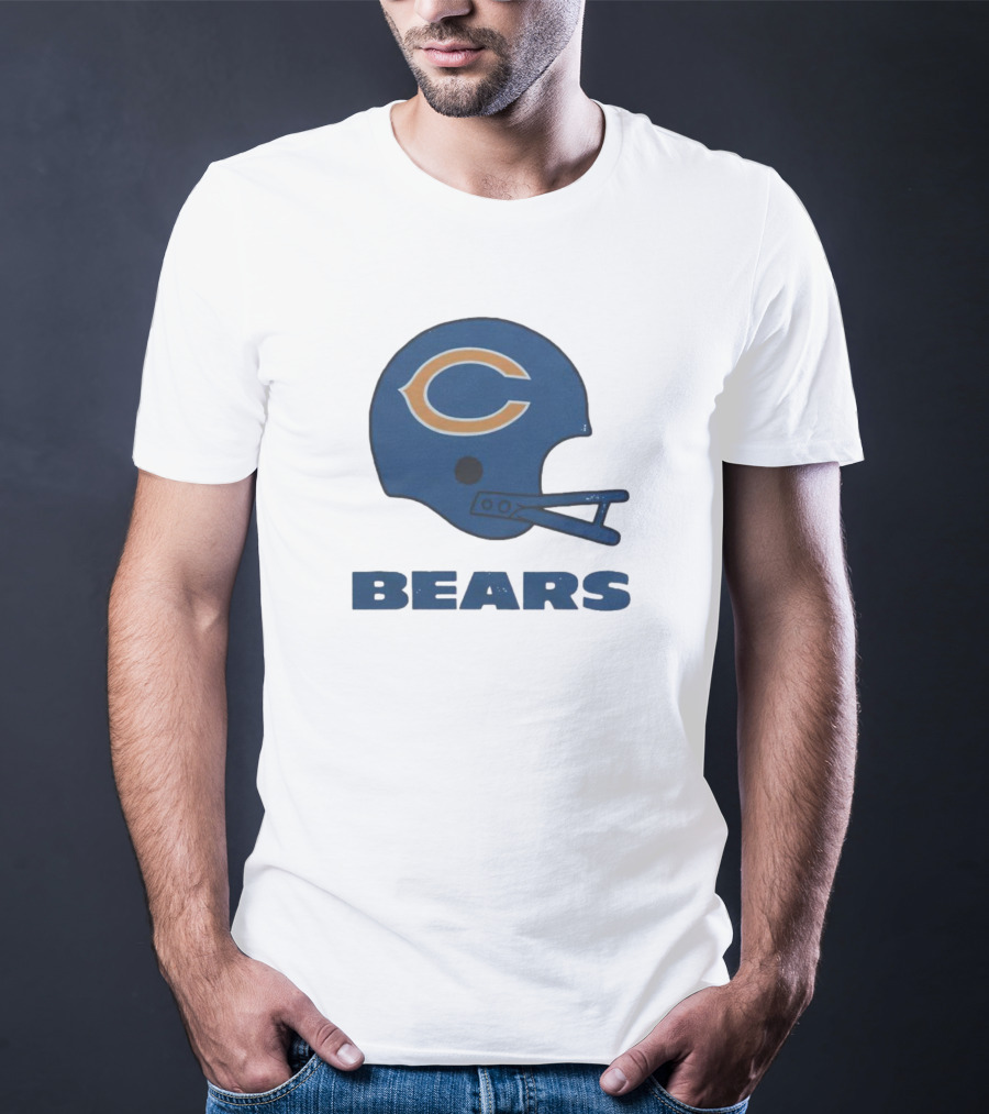 Chicago Bears Helmet Iconic T-Shirt