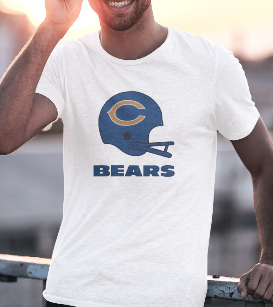 Chicago Bears Helmet Iconic T-Shirt