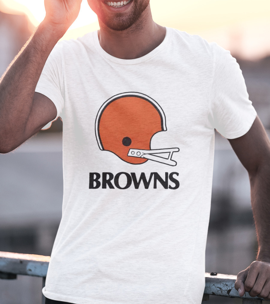 Cleveland Browns Helmet Browns T-Shirt