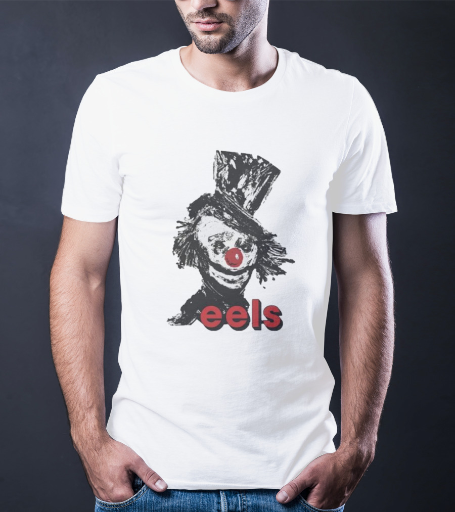 Eels Creepy Clown Art Band Merchandise T-Shirt