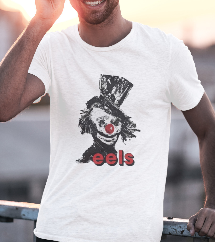 Eels Creepy Clown Art Band Merchandise T-Shirt