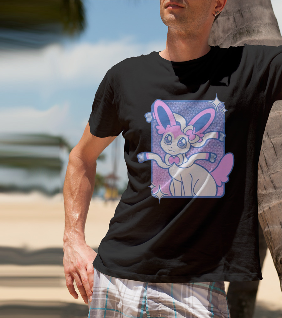 Pokemon Sylveon Cute Kawaii Pastel Fan T-Shirt