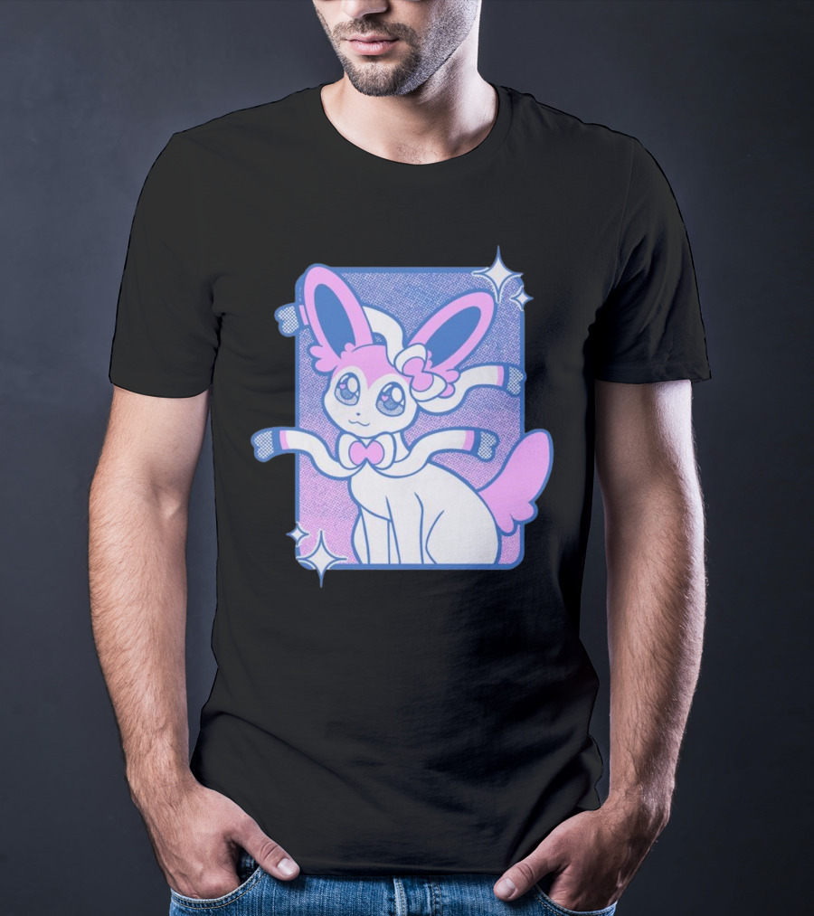 Pokemon Sylveon Cute Kawaii Pastel Fan T-Shirt