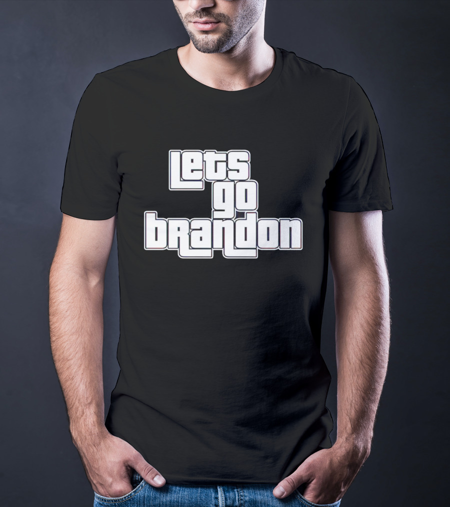 Lets Go Brandon Grand Theft T-Shirt