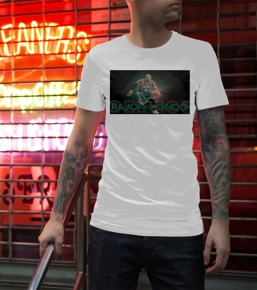 Rajon Rondo Celtics Basketball Team T-Shirt