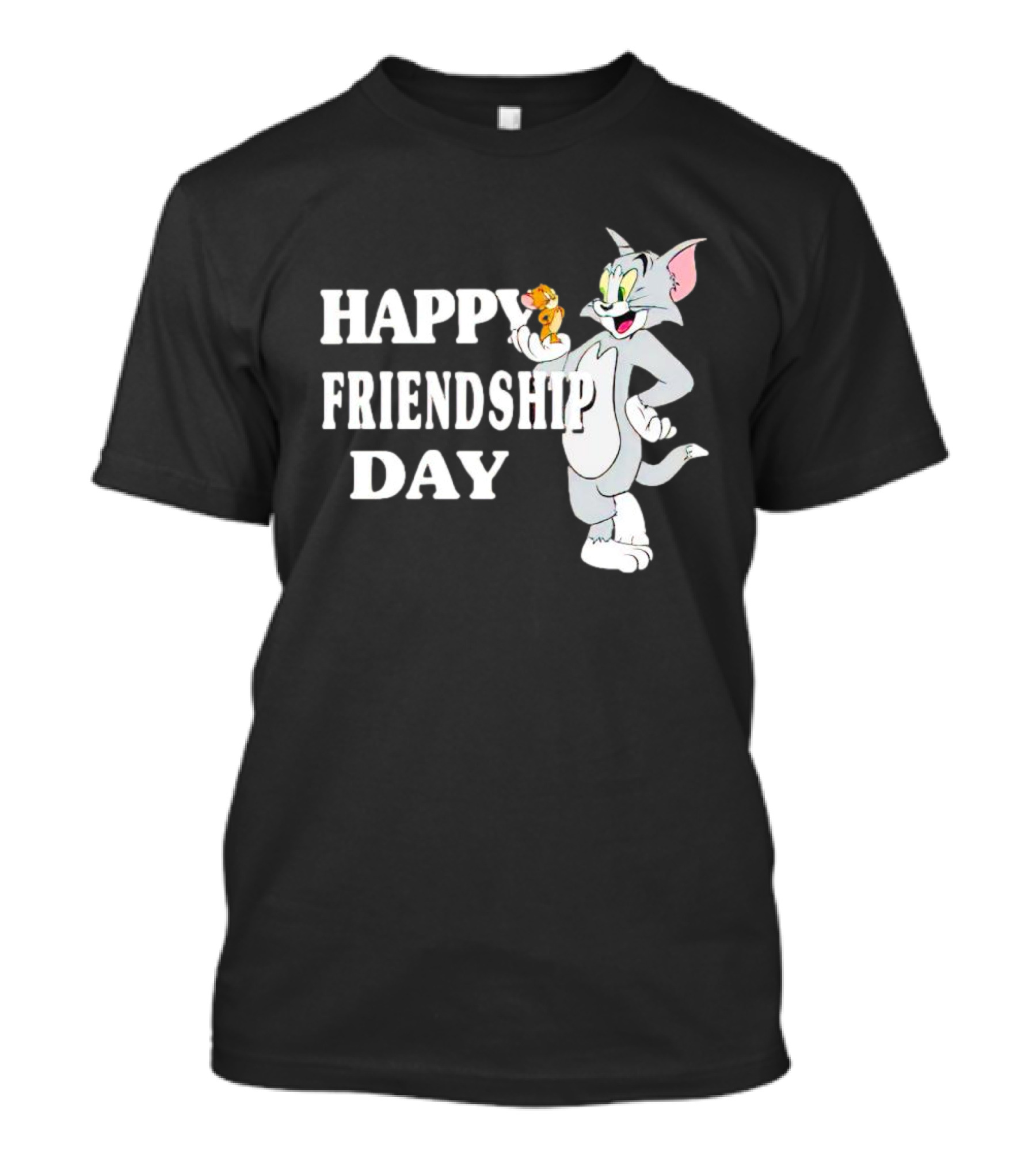 Tom And Jerry Happy Friendship Day T-Shirt