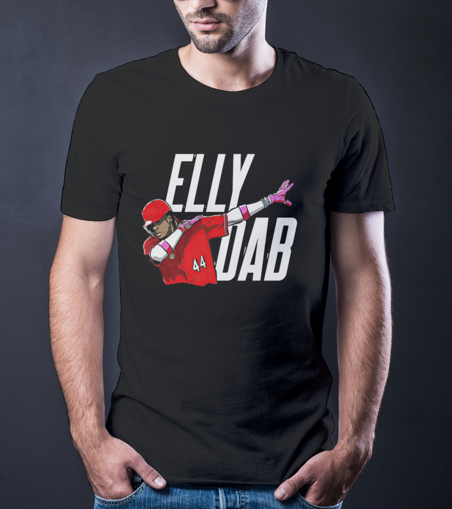 ELLY DAB Elly De LA Cruz Dabbing Number 44 T-Shirt
