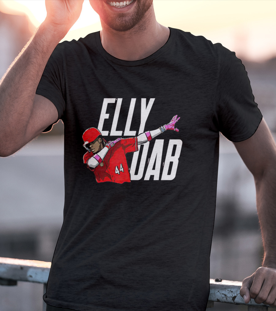 ELLY DAB Elly De LA Cruz Dabbing Number 44 T-Shirt