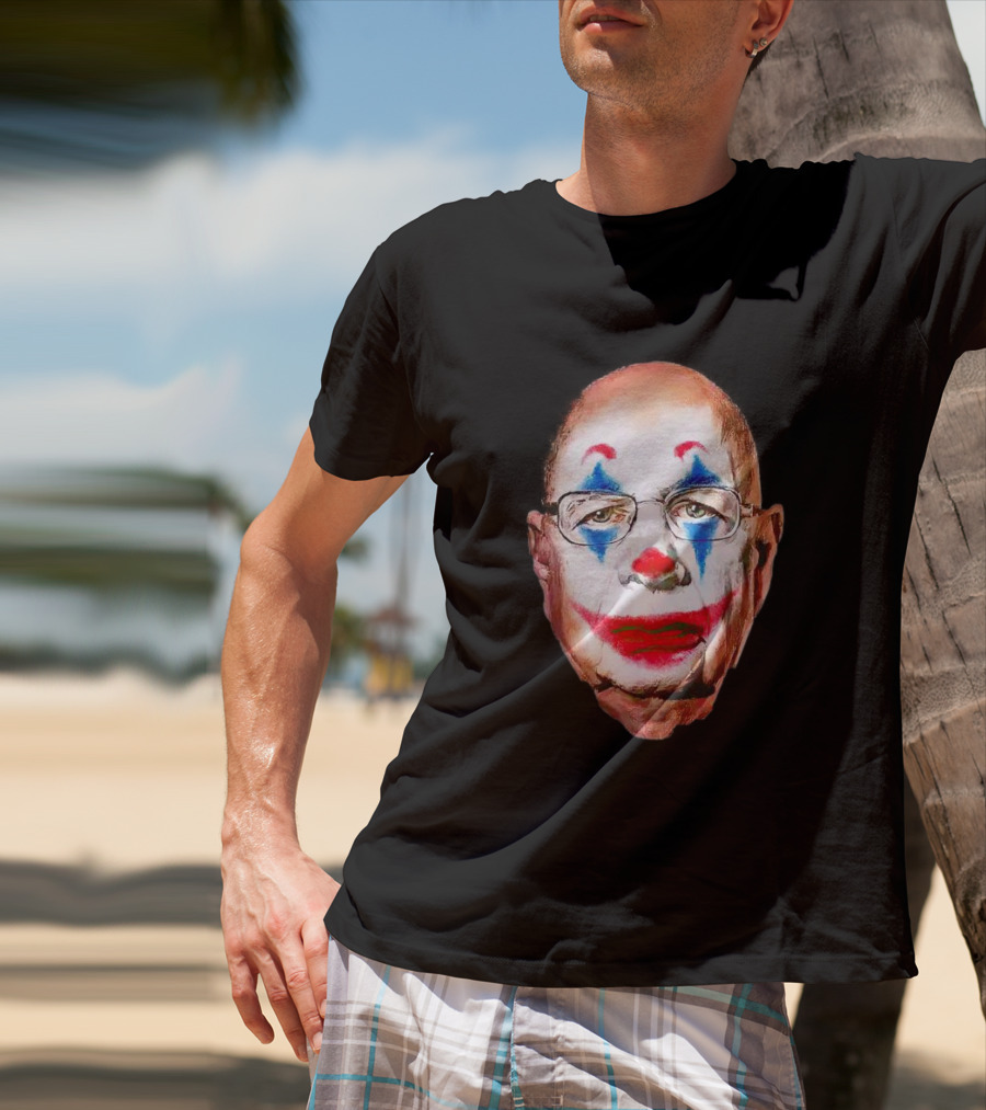 Klaus Schwab Joker Clown Face Paint T-Shirt