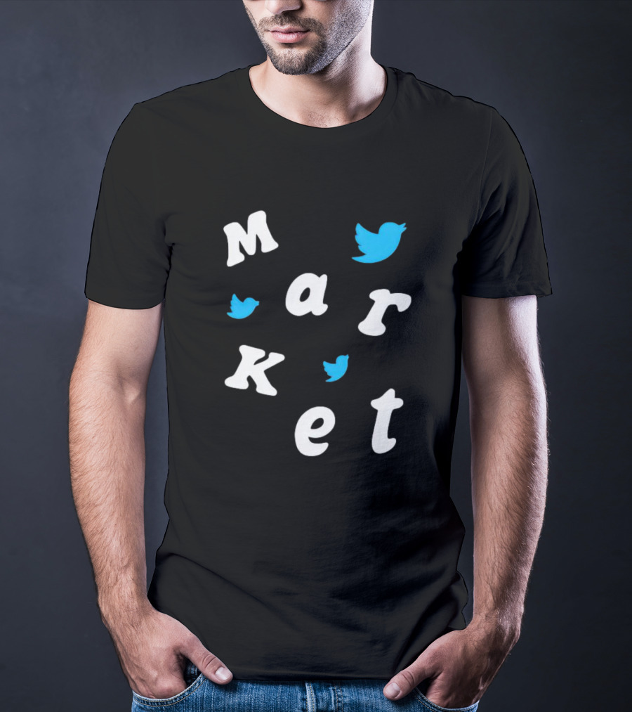 Market Twitter Bird T-Shirt