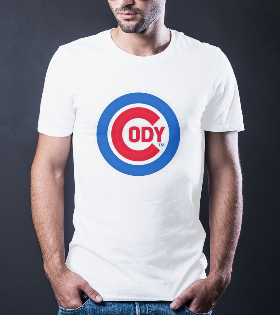 Chicago Cubs Cody Logo Circle Emblem T-Shirt