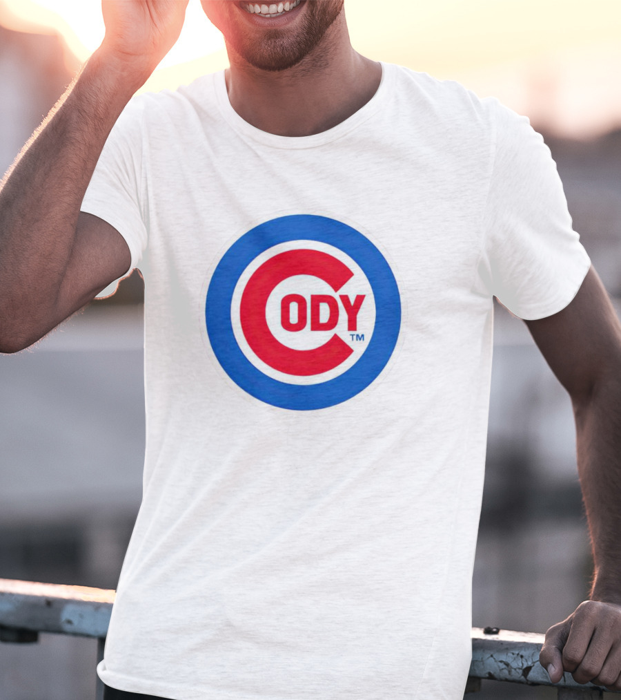 Chicago Cubs Cody Logo Circle Emblem T-Shirt
