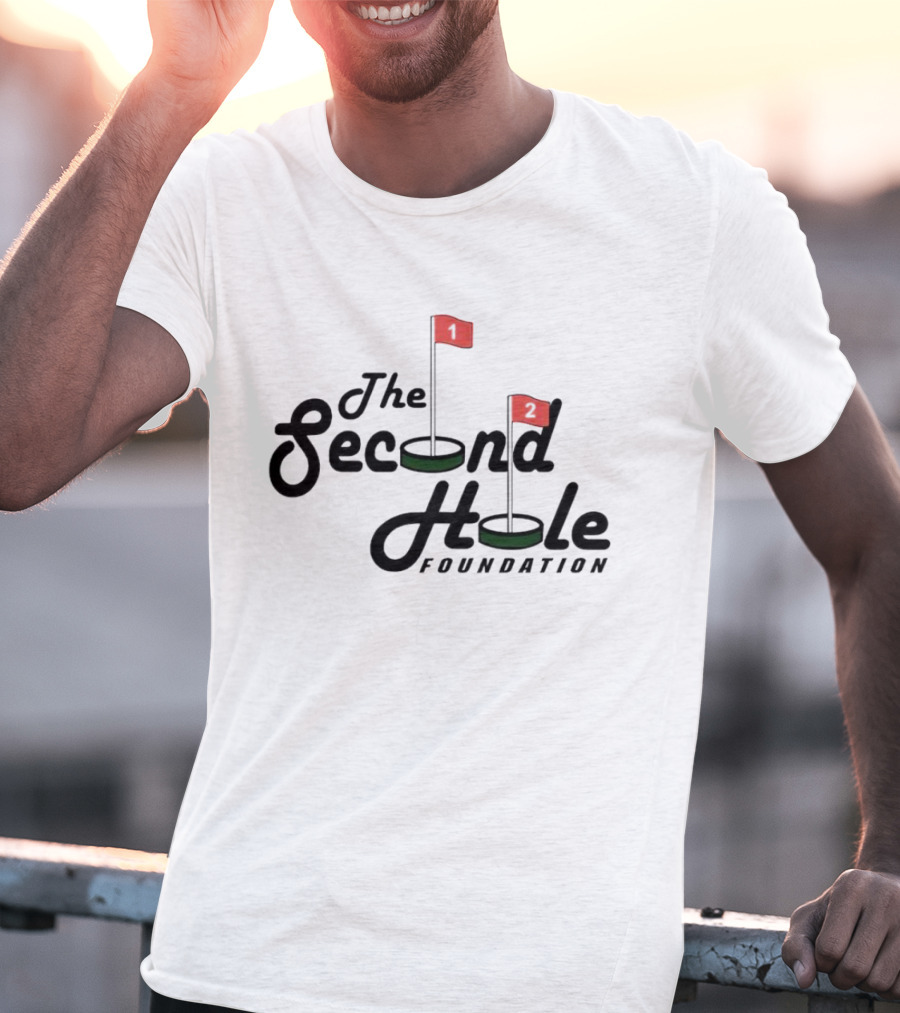 The Second Hole Foundation Golf Flags One And Two T-Shirt