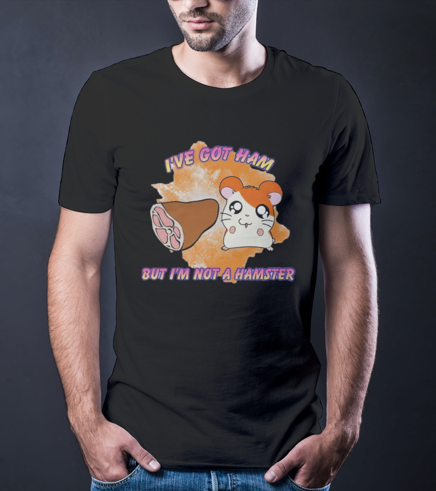 I've Got Ham Funny Cartoon Hamster Joke T-Shirt