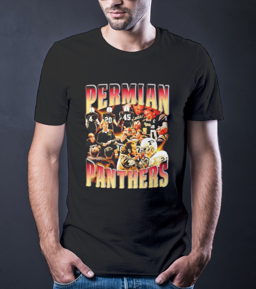Permian Panthers 90s Football Team Vintage T-Shirt